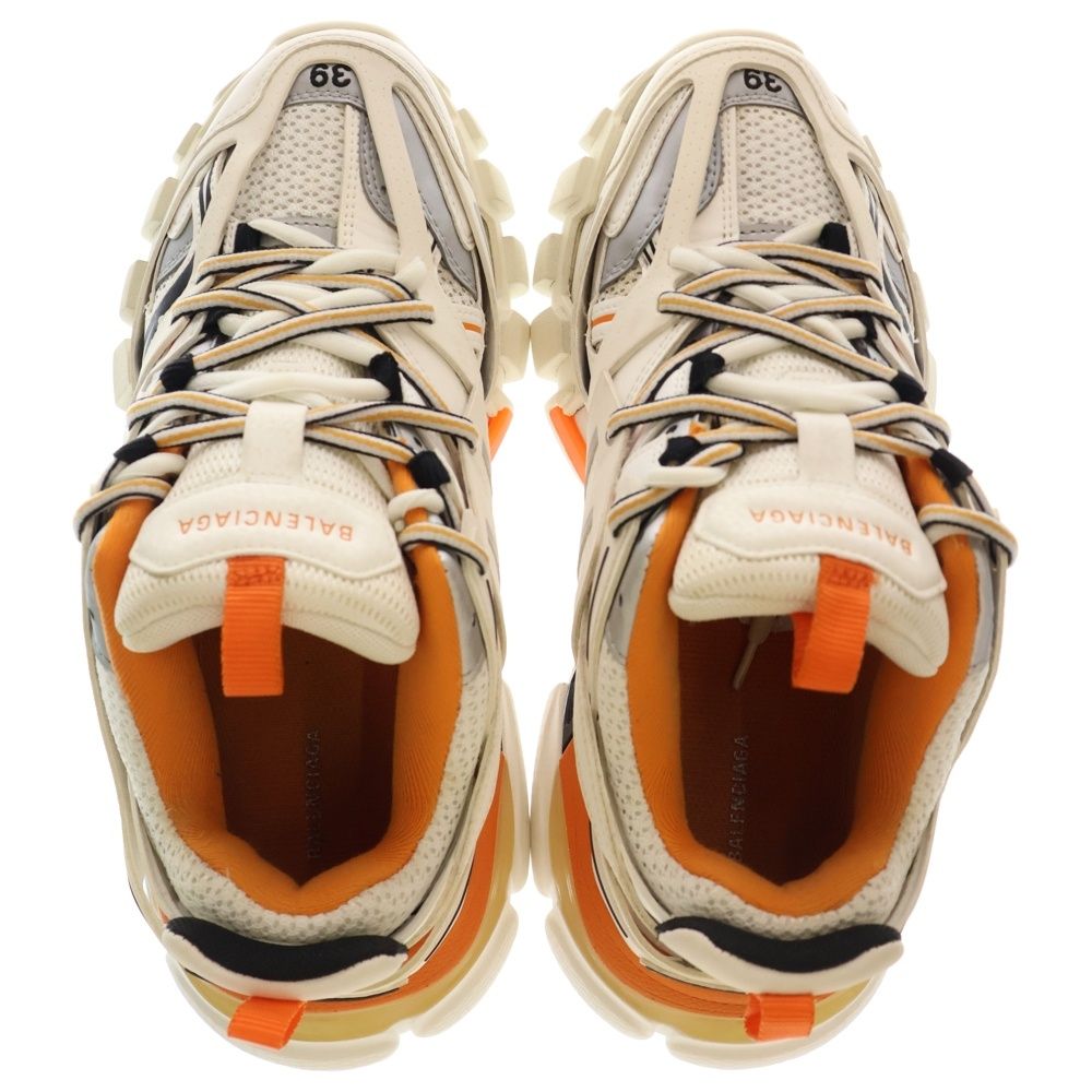 極美品✨バレンシアガ TRACK.2 トラックスニーカー ホワイト×オレンジ BALENCIAGA TRACK スニーカー ホワイト/オレンジ