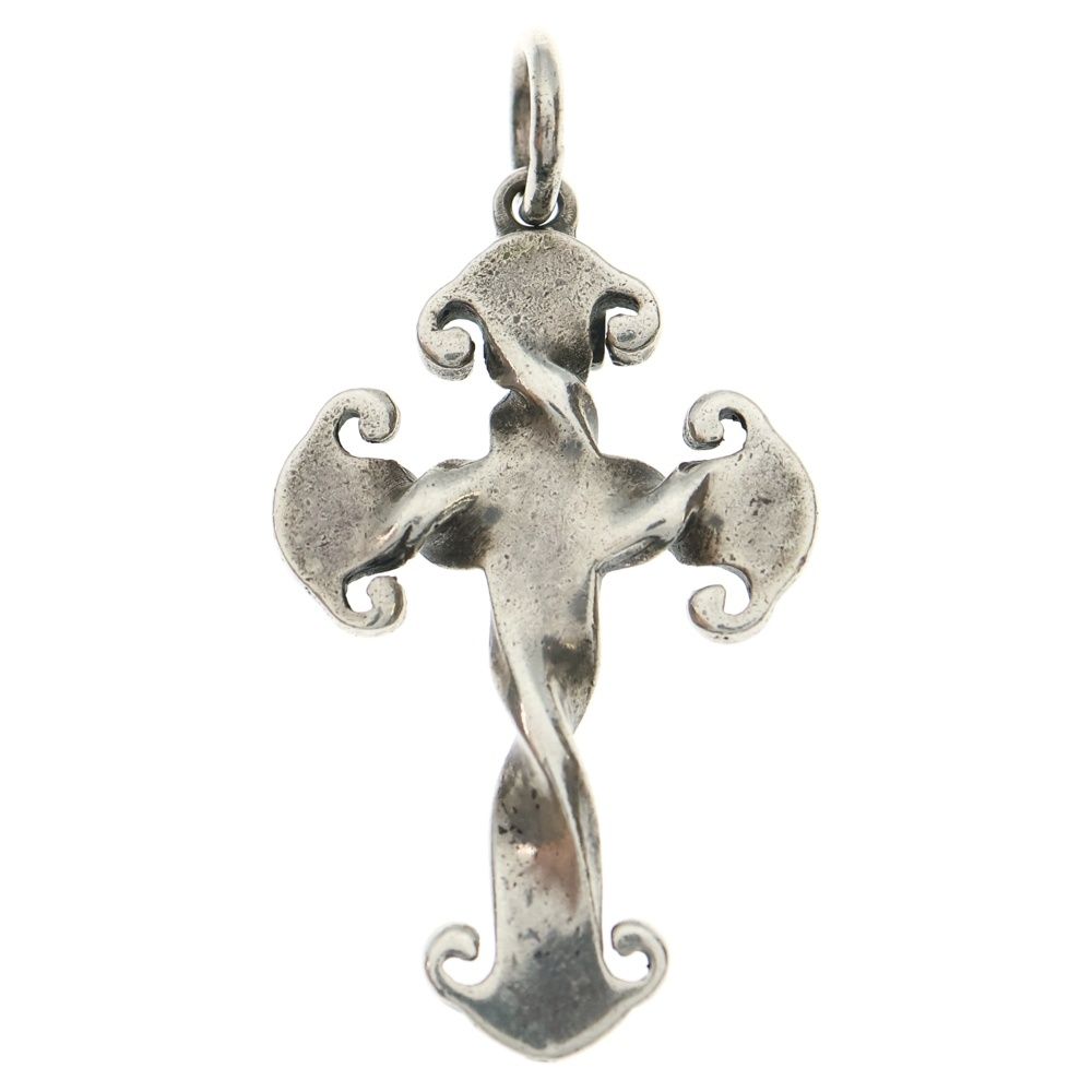 STANLEY GUESS (スタンリーゲス) Twisted Cross Pendant ツイステッド