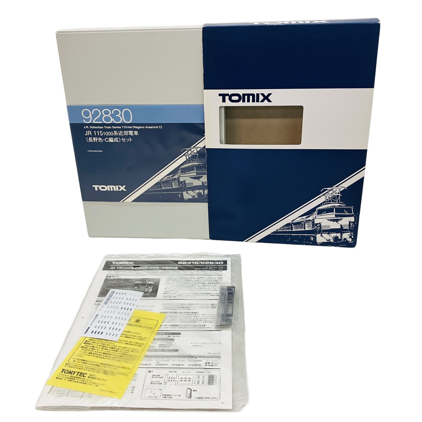 TOMIX 92830 JR 115系1000番台 近郊電車 長野色 C編成 6両セット N