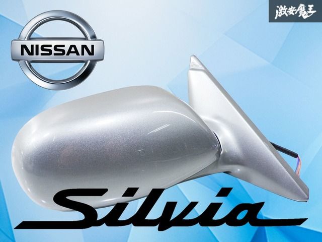 完全動作品！希少！日産純正 S15 シルビア ミラー セール中