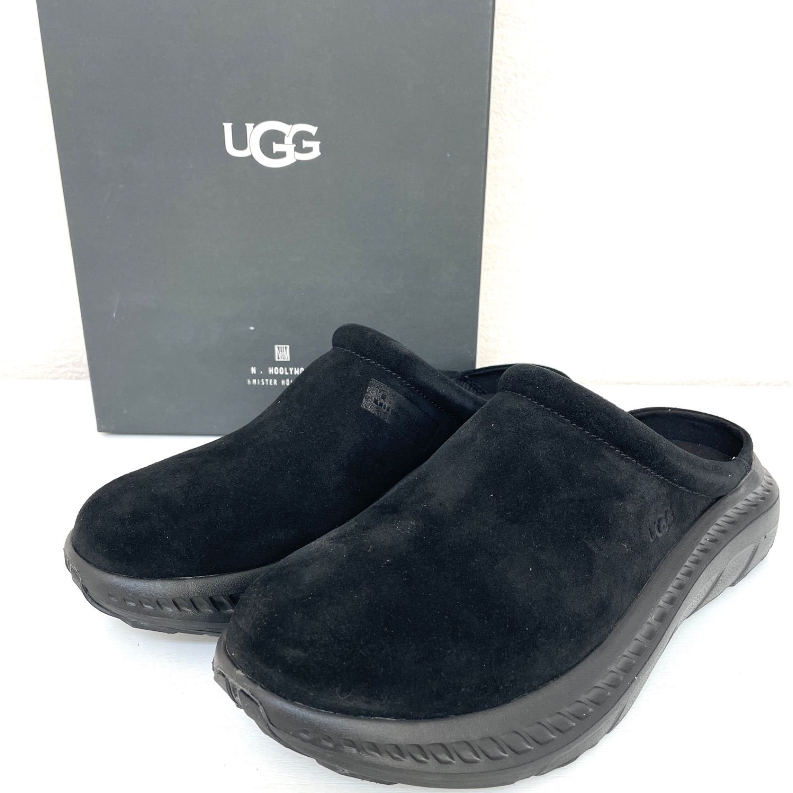♥ N. COMPILE×UGG コラボサンダル CA 805 SLIDE ブラック サイズ28 cm