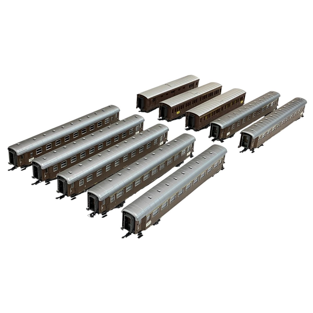 3504|3505|3506|3507 |32507|32509 イタリア国鉄 FS 客車 全10両 HOゲージ