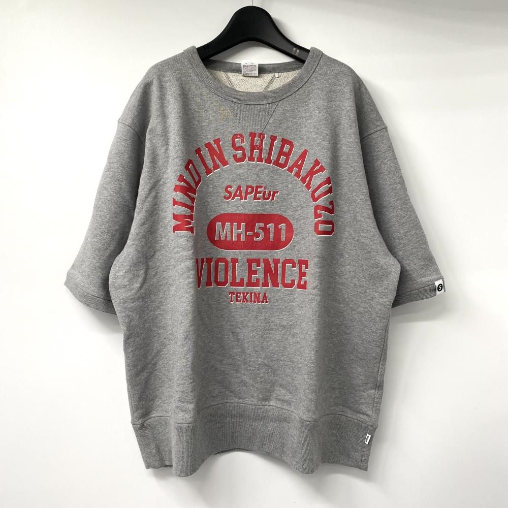 SAPEur 浜田雅功 半袖スウェット 中古】SAPEur × MASATOSHI HAMADA OSAKA MIS S/S SWEAT サイズXL