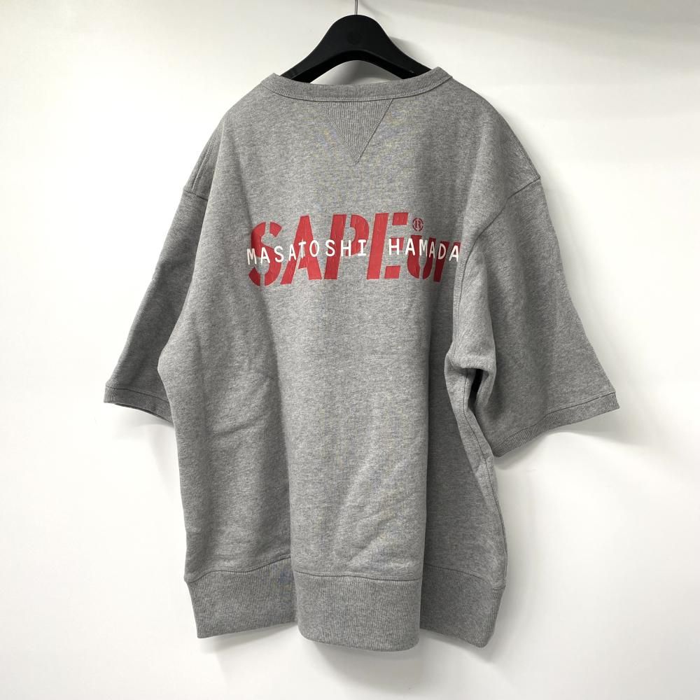 中古】SAPEur × MASATOSHI HAMADA OSAKA MIS S/S SWEAT サイズXL