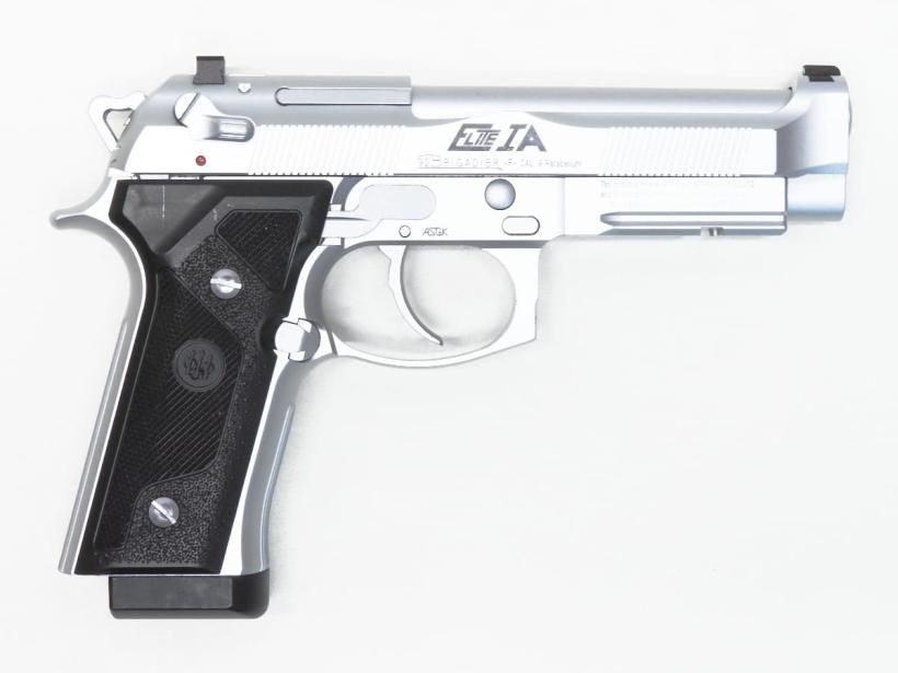 WA ベレッタ M 92 FS エリートIA オールシルバー ガスブローバック ランクBトイガン