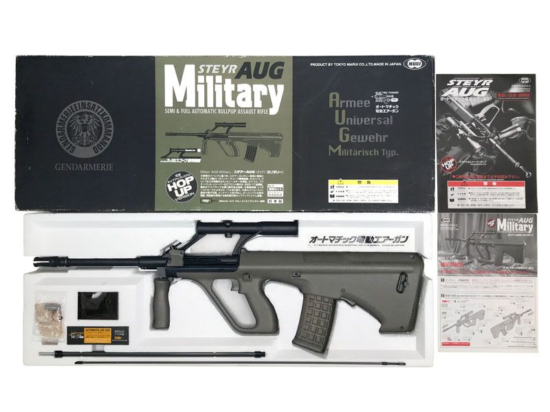 東京マルイ] ステアーAUG ミリタリー 電動ガン (中古ランクBトイガン