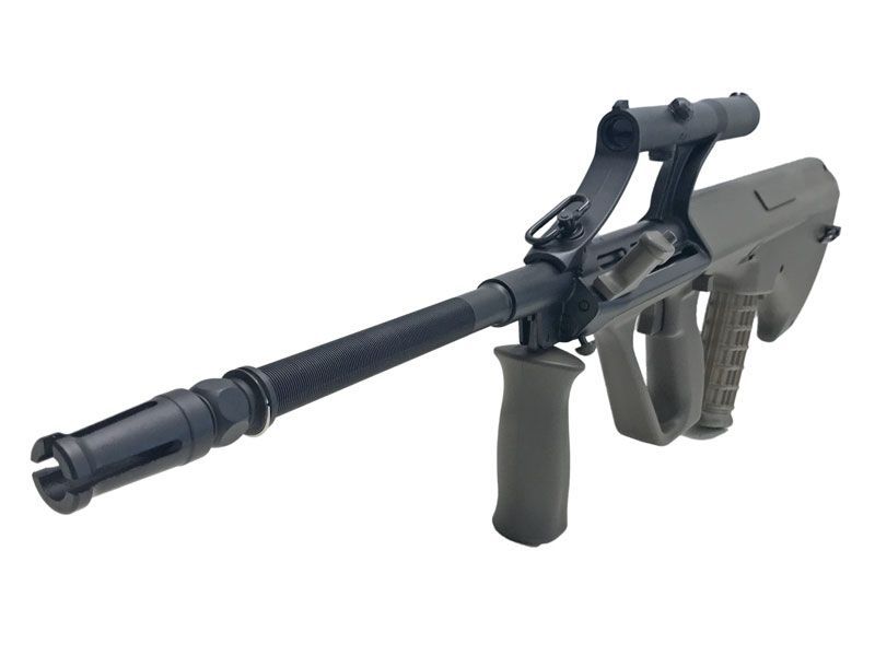 東京マルイ　スタンダード電動ガン　ステアーAUG 外装カスタム　中古 電動ガン 東京マルイ ステアーAUG カスタム オプション多数｜Yahoo