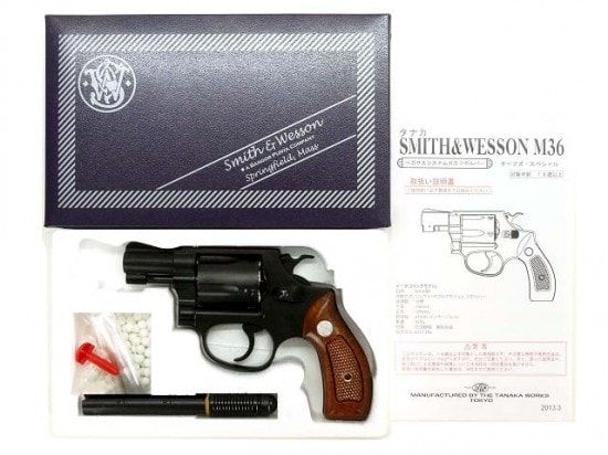 タナカ S W M 36 チーフ 2インチ HW Ver 2 JAN改定後ロット ランクAトイガン