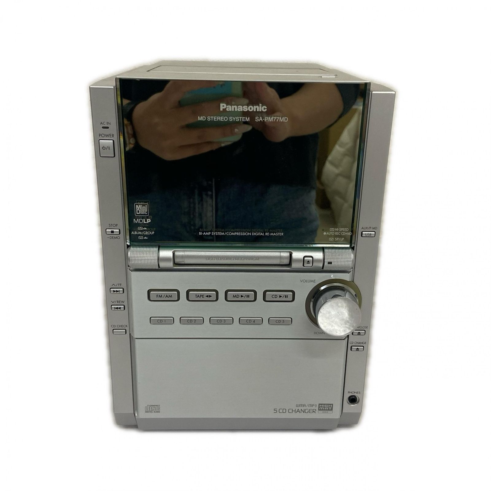 Panasonic パナソニック システムコンポ ステレオ SA-PM77MD SB-PM77