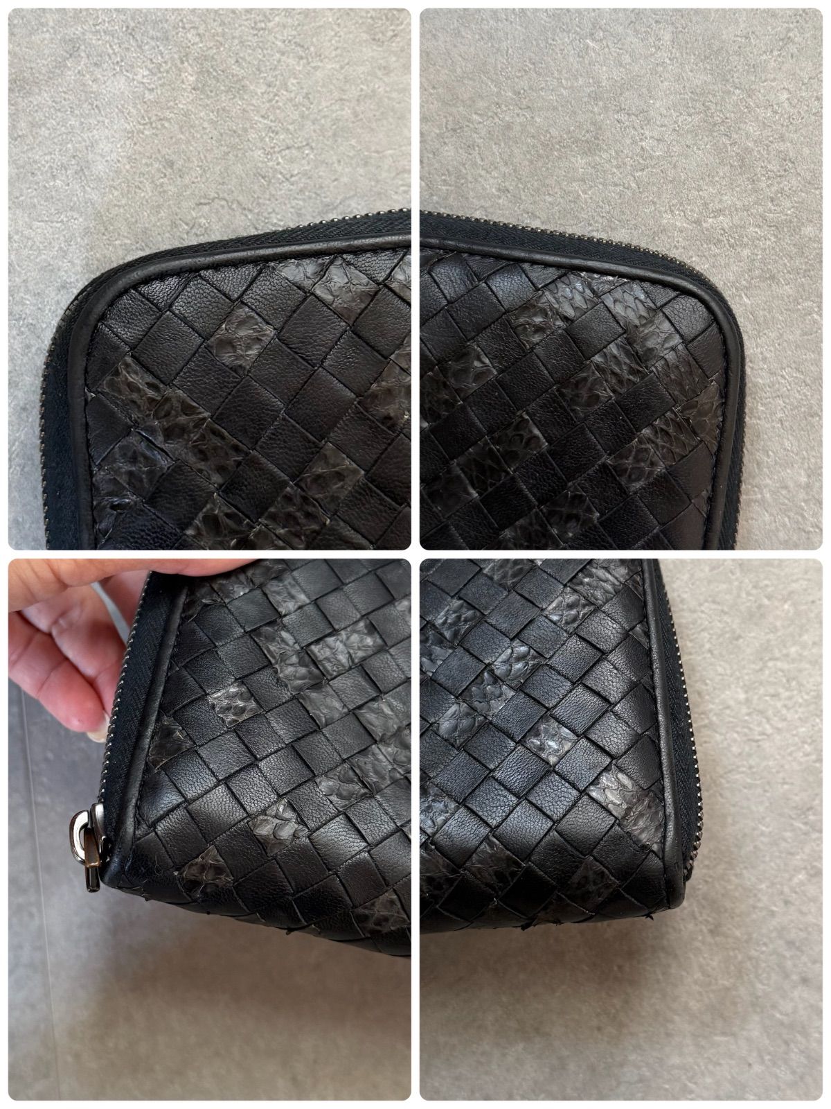 BOTTEGA VENETA ボッテガヴェネタ イントレチャート ラウンド