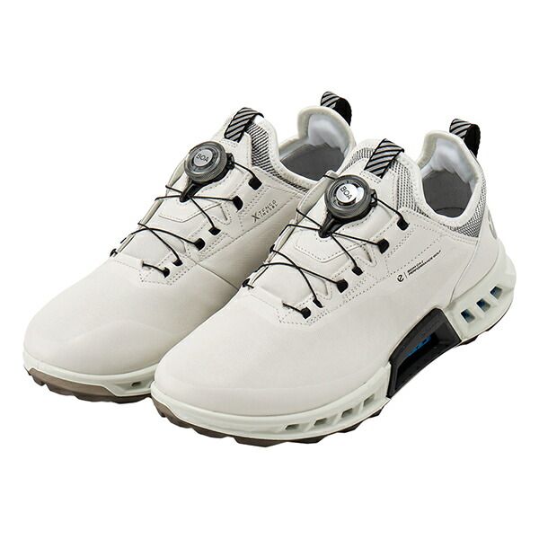 未使用品！ecco エコー ゴルフシューズ Mens Cool 18 Gtx 130114 White 