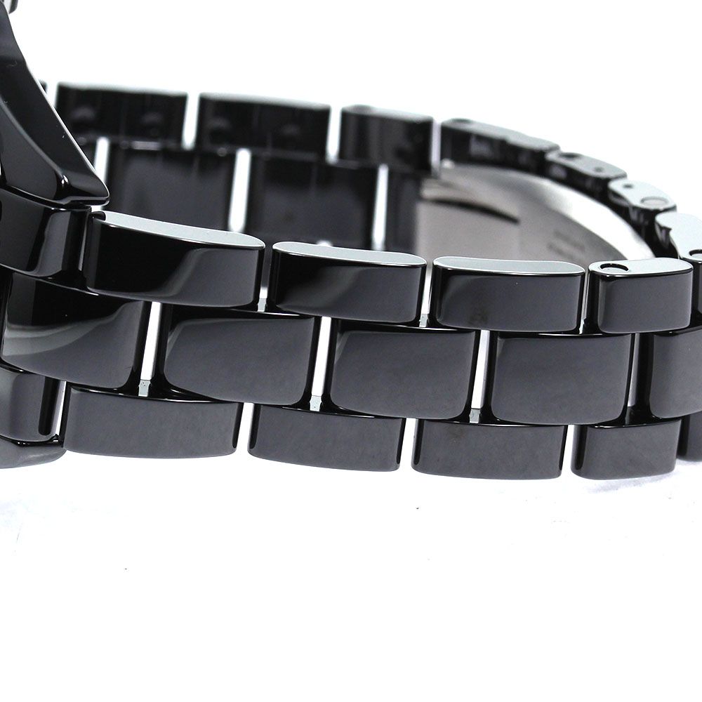 シャネル CHANEL H7609 マドモアゼル J12 ラ パウザ限定 黒セラミック