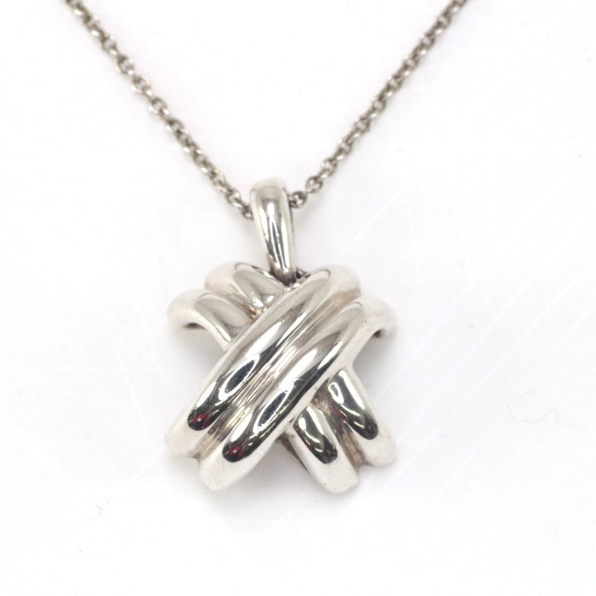 Tiffany & Co. ティファニー ネックレス SV925 41cm シグネチャー