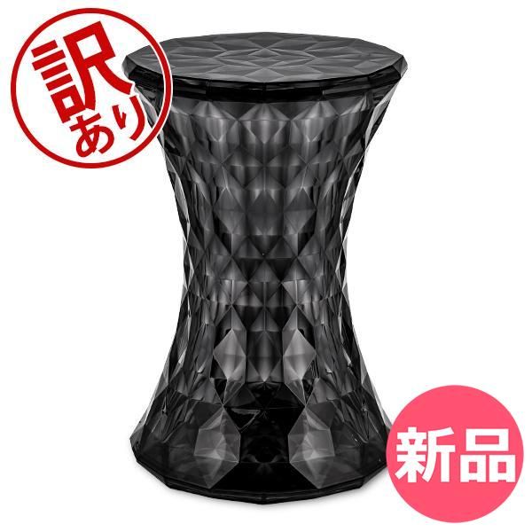 【正規品】Kartell  カルテル　スツール　ストーン　ブラック　中古品 新品】 【訳あり】Kartell （カルテル） EU正規品 ストーン STONE 8800