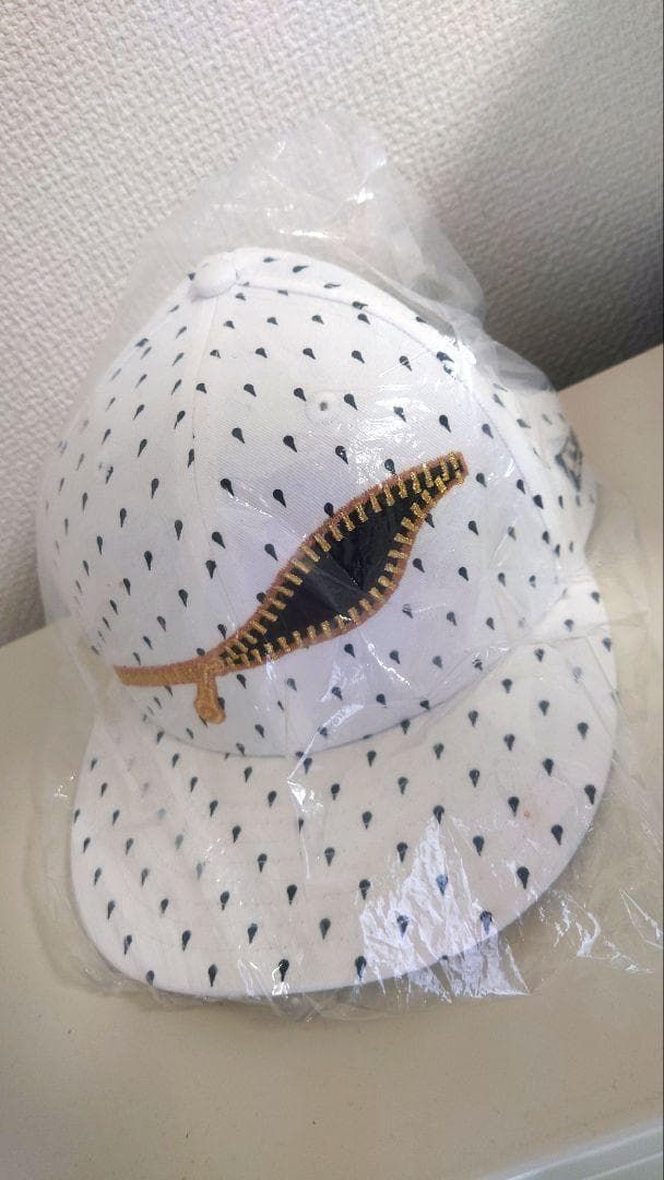 NEW ERA × JOJO 黄金の風 コラボキャップ M/Lサイズ ホワイト アニメ『ジョジョの奇妙な冒険 黄金の風』×NEW ERA®コラボレーション