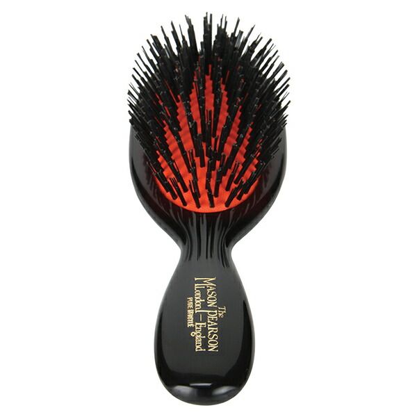 メイソンピアソン ブラシ ポケットブリッスル ダークルビー 猪毛ブラシ 丈夫 くし ブランド B 4 Mason Pearson Pocket Bristle Dark Ruby アウト -326 その他 ヘアケア