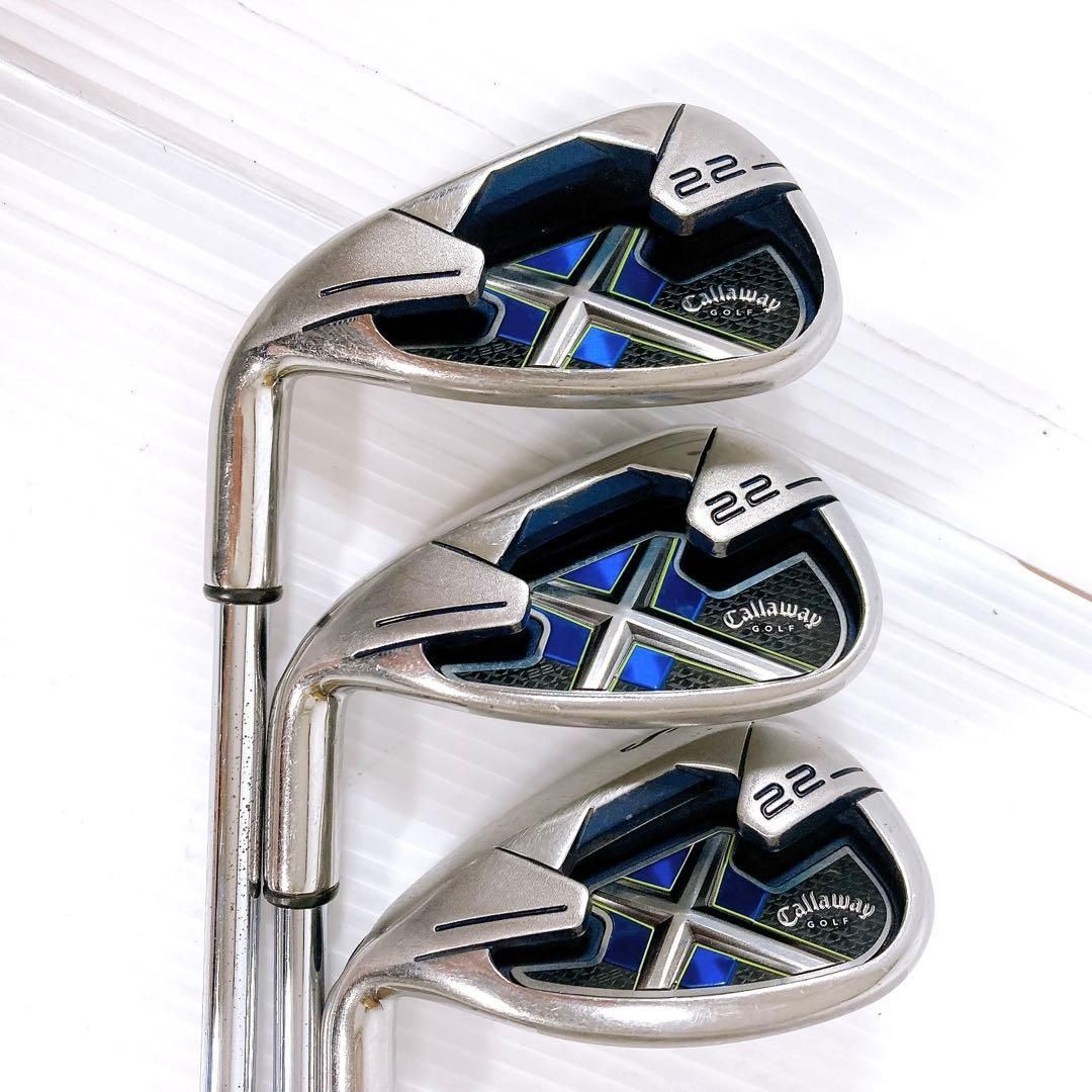 キャロウェイ X-22 レフティアイアン7本 S メンズ 左 - メルカリ