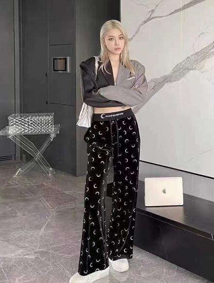 marine serre カジュアル ワイドパンツ