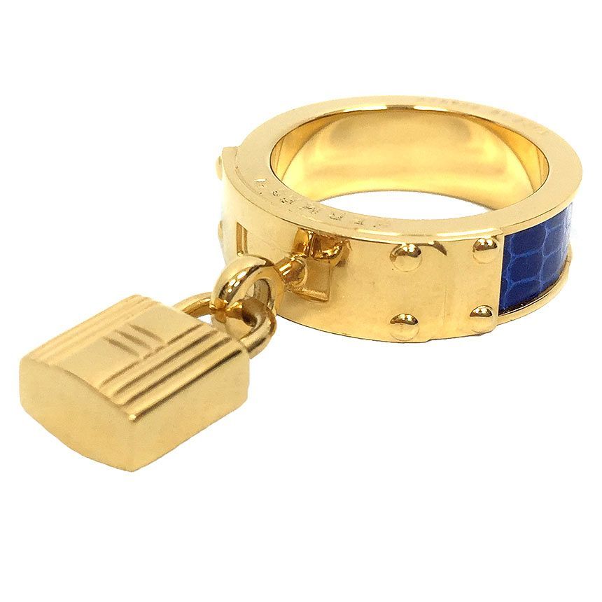 エルメス ケリー スカーフリング Hカデナ リザード aq6500 - メルカリ