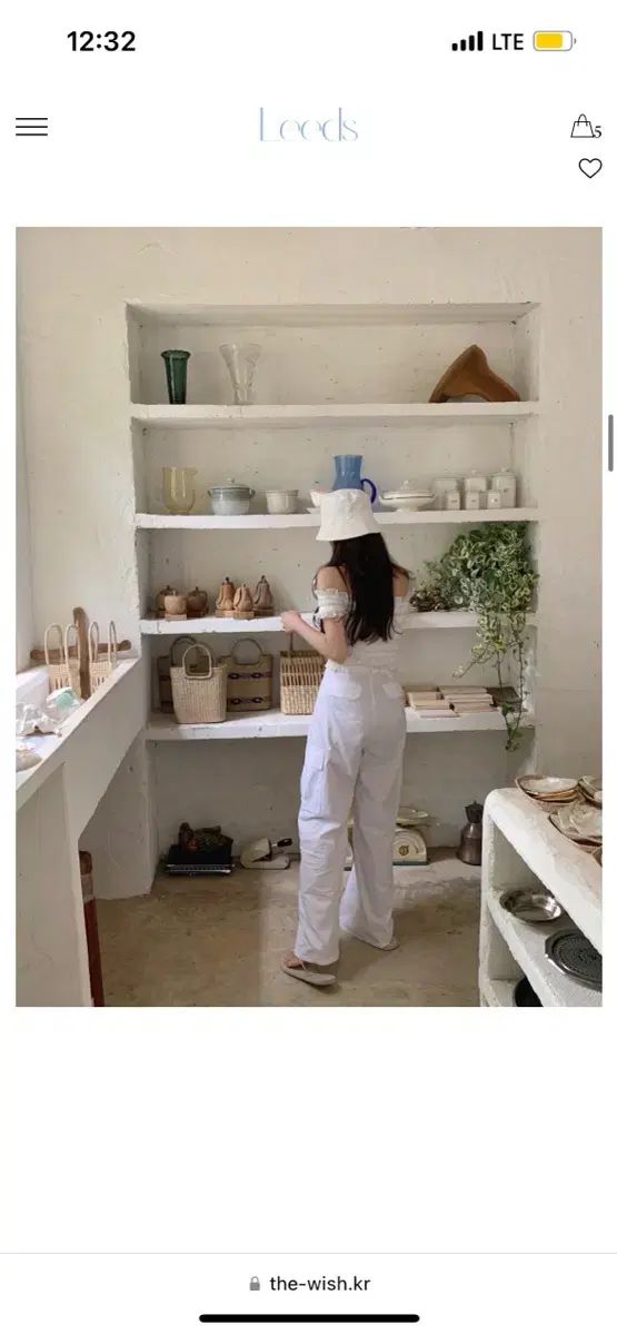 더위시 리즈 썸머 카고 팬츠 Leeds ＝The wish リー LEE ズ あんさんぶるスターズ サマー カーゴ パンツ