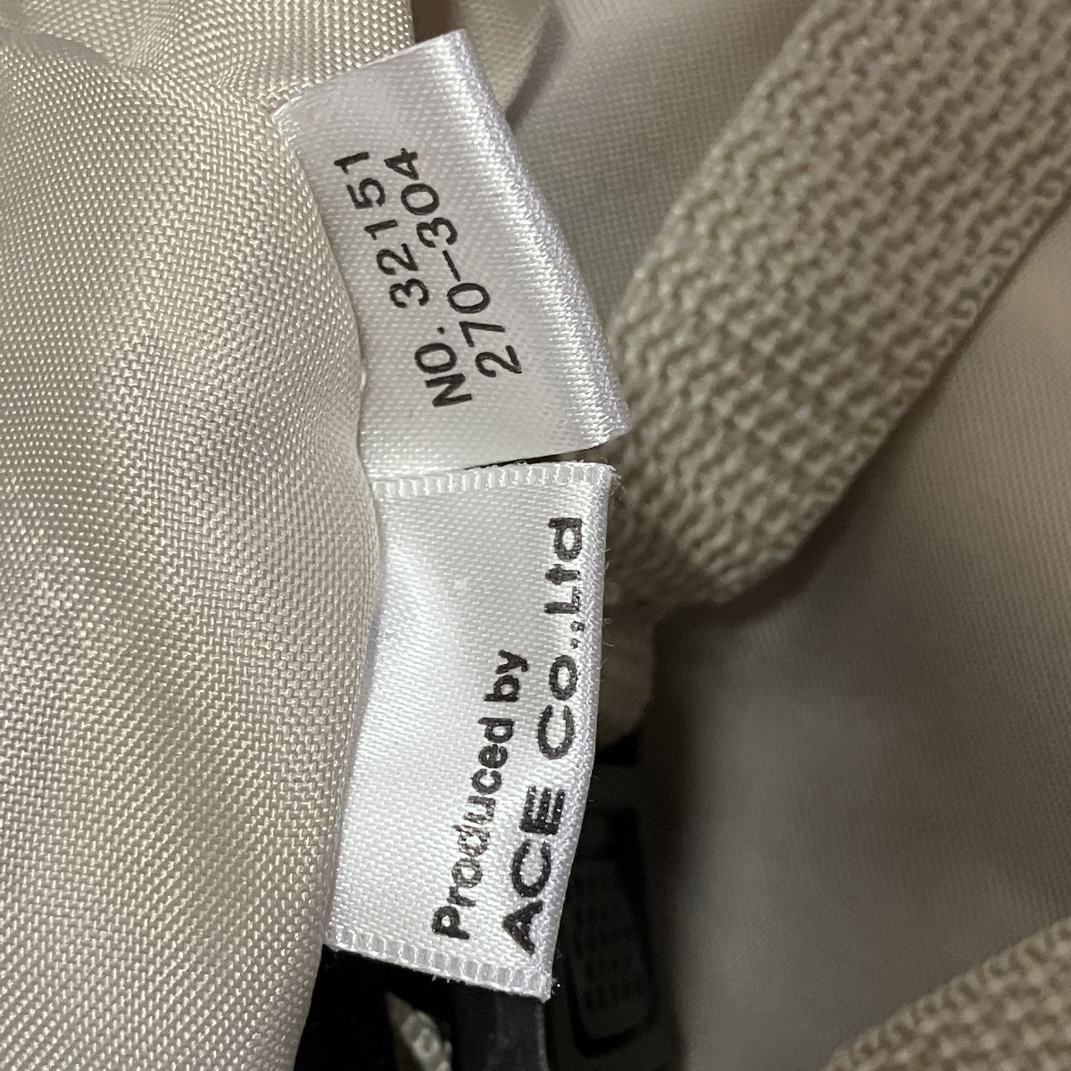  ace 型番記載なし 21 x 32 38 cm キャリーバッグ トラベルバッグ スーツケース トラベルブランケット キャリーカート 旅行かばん 小分けバッグ