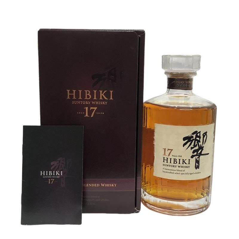 響 17年 700ml 43度 未開栓品 お箱・冊子付 - メルカリ
