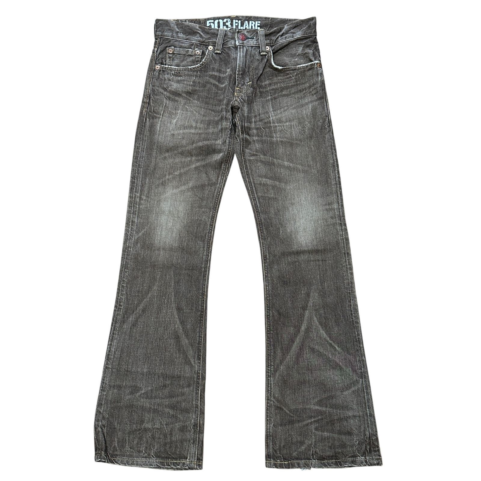EDWIN 503 FLARE BLUE TRIP BT5001 ブーツカットデニム フレア ダーク 