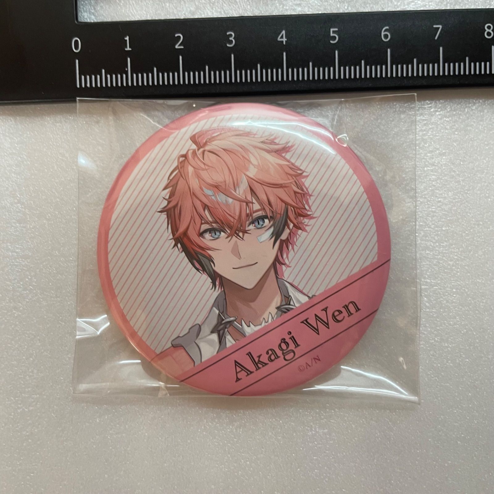 にじさんじ 赤城ウェン 缶バッジ welcome goods G5 - メルカリ