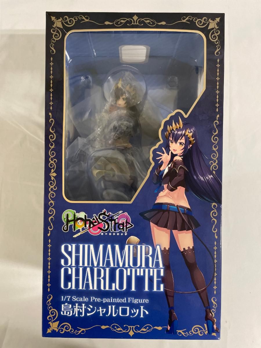 SPWN限定 島村シャルロットVTuber1/7フィギュア+ラバストななしいんく HoneyStrap 島村シャルロット 「バーチャルYouTuber」 1/7 PVC＆ABS