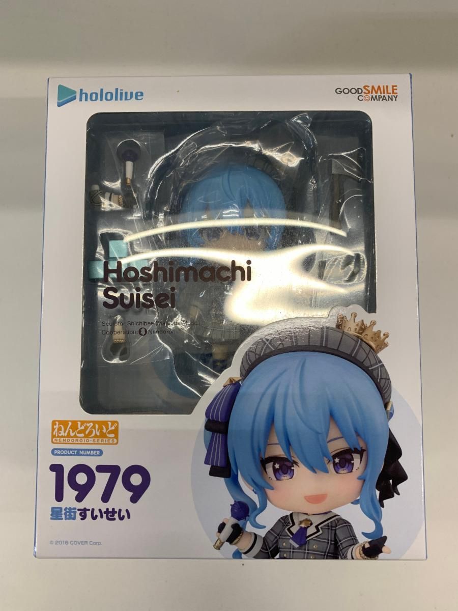 新品未開封　ねんどろいど 星街すいせい 1979 未開封】ねんどろいど 1979 星街すいせい - メルカリ