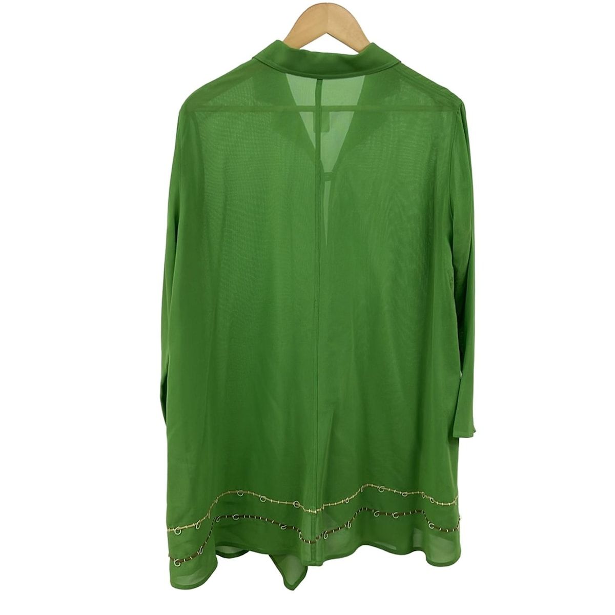 TOKUKO 1er VOL トクコプルミエヴォル カーディガン　チュニック TOKUKO 1er VOL(トクコ・プルミエヴォル) カーディガン サイズ9 M