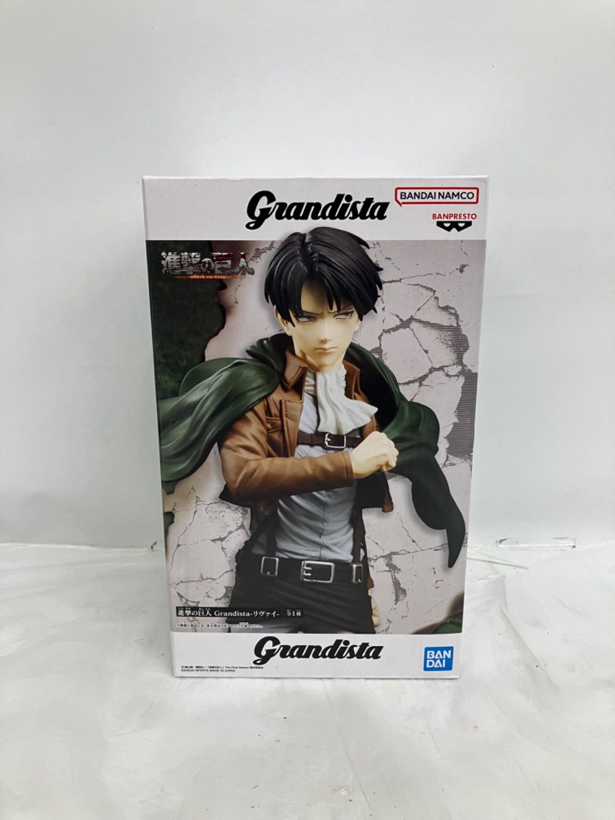 未開封 進撃の巨人 Grandista リヴァイ フィギュア 2個セット LFJA44