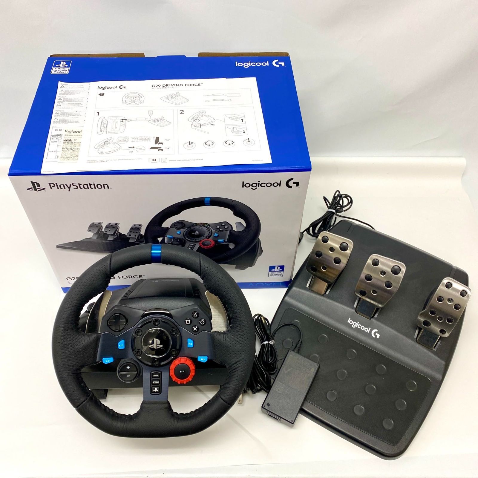 Logicool G ロジクール ハンコン ステアリングコントローラー 29 ドライビングフォース LPRC 15000 d No 2668