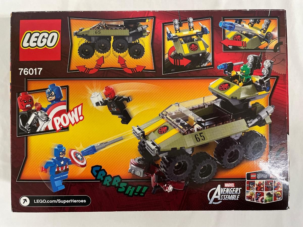 LEGO キャプテン アメリカ vs ヒドラ レゴ MARVEL スーパー ヒーローズ 76017