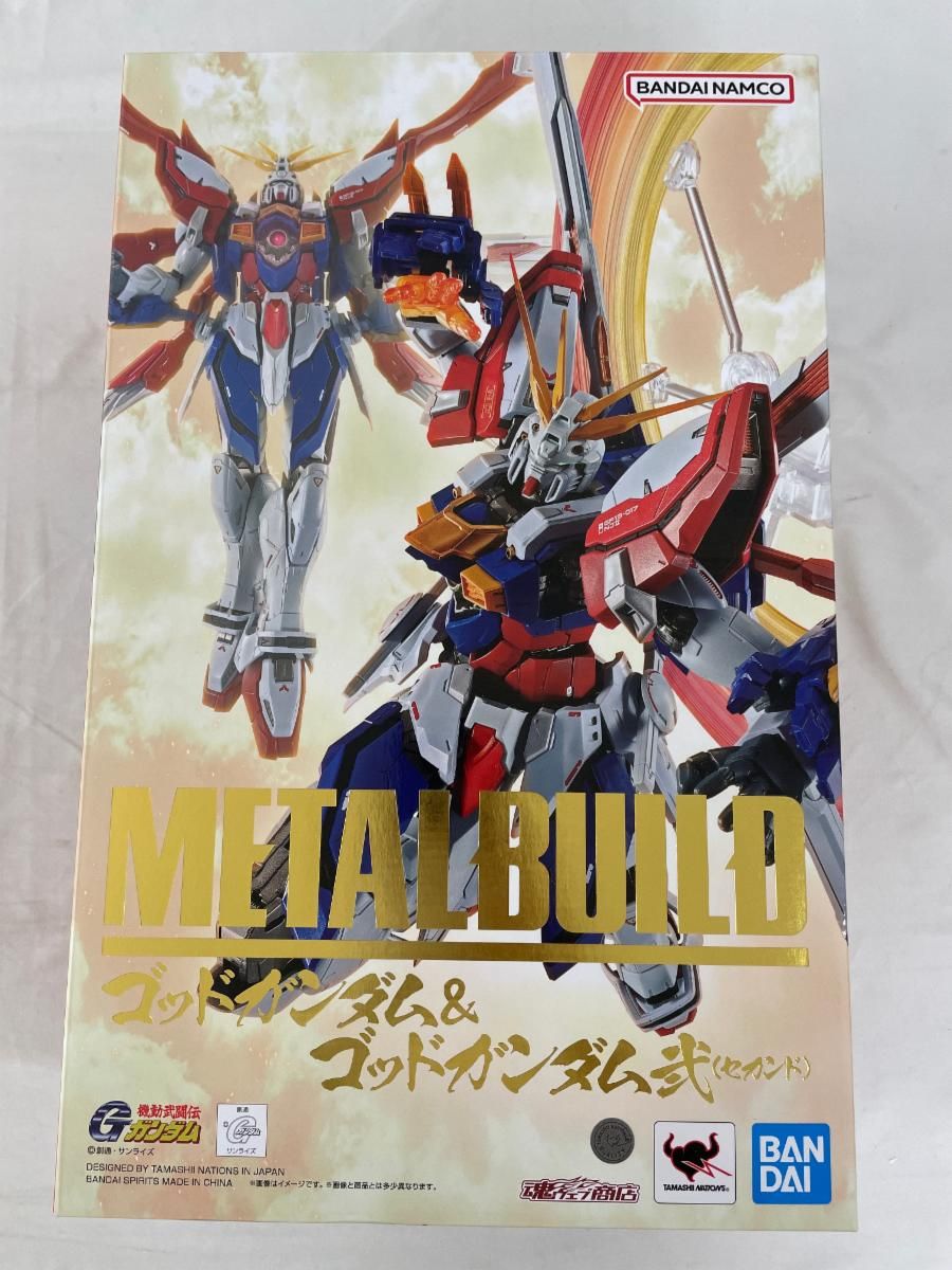 検品】2次METAL BUILD ゴッドガンダム＆ゴッドガンダム弐（セカンド