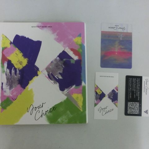 TAKA26-65】◎SEVENTEEN 8th MiniAlbum YourChoice トレカ付き - メルカリ