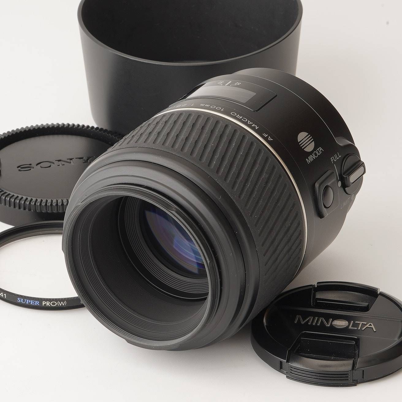 ミノルタ MINOLTA AF マクロ MACRO 100 mm F 2 8 D ソニーAマウント