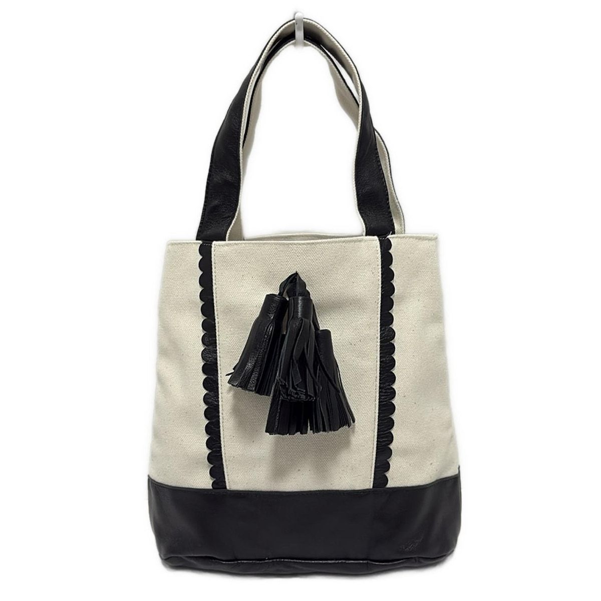 ラドロー LUDLOW バッグ トートバッグ レザー ベージュ パンチング 