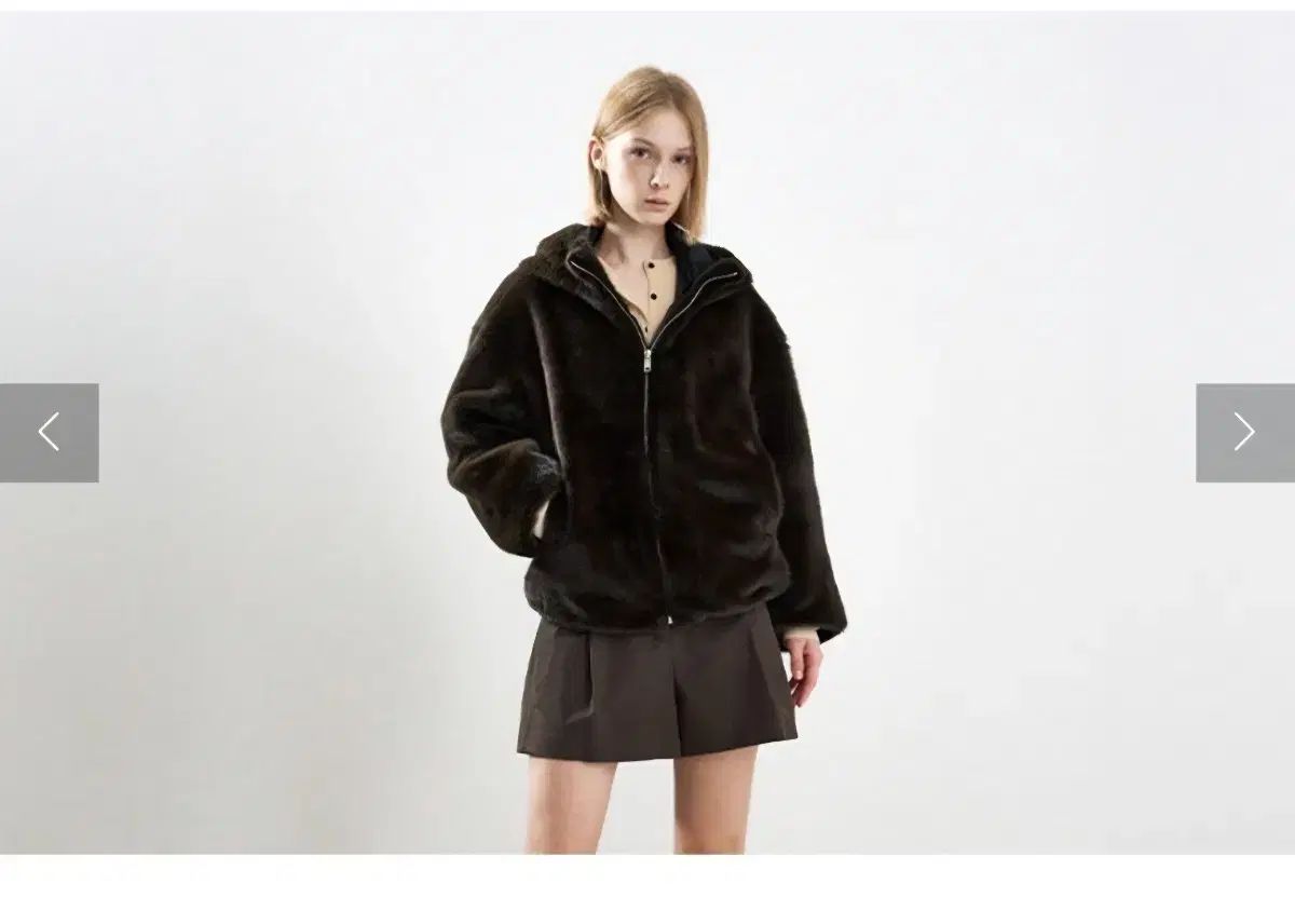 システム サウンド プー フェイクファー アウター バッグ