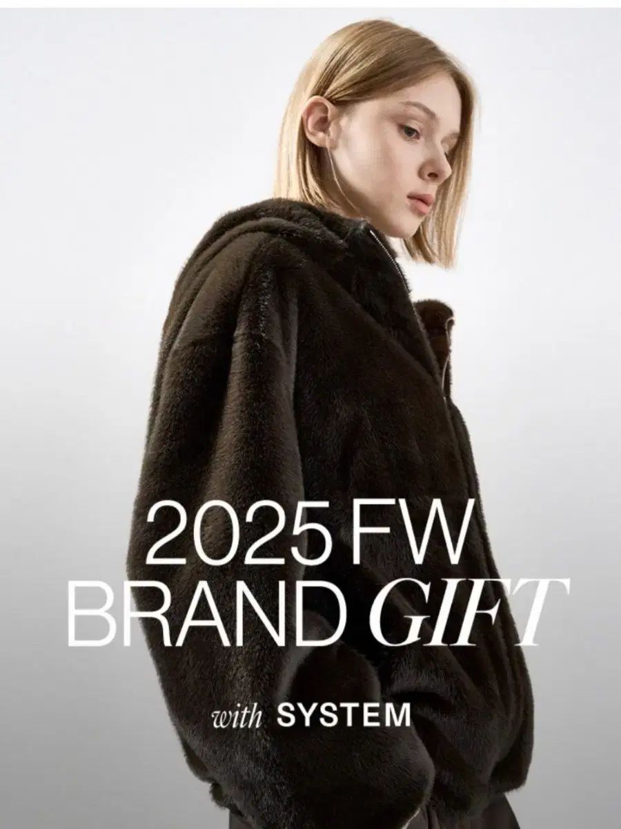 システム サウンド プー フェイクファー アウター バッグ