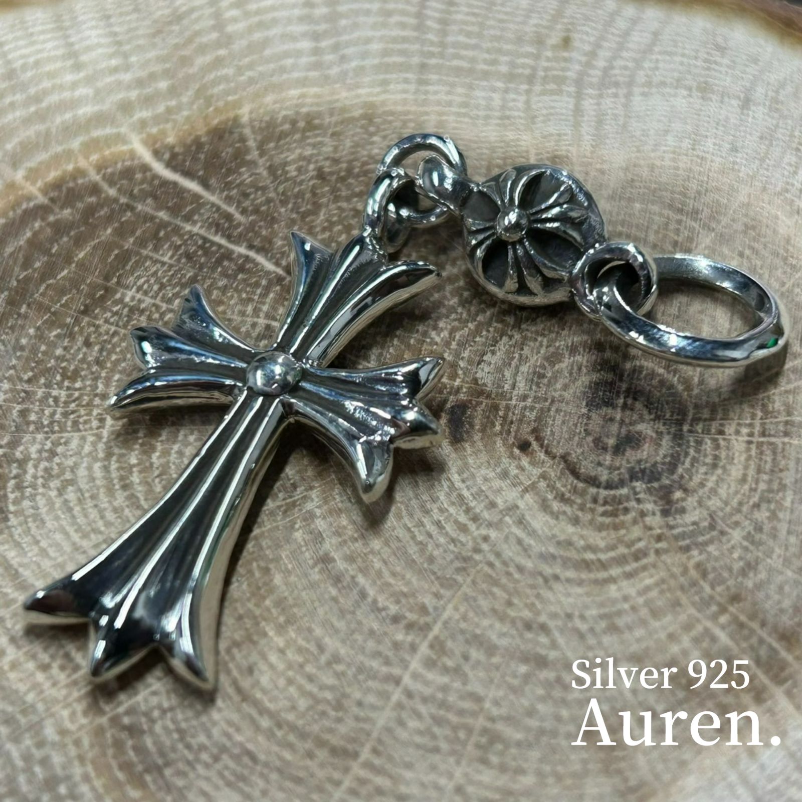 トロフィー 銀 スターリングシルバー 925 新品未使用 Silver925 シルバー925 1ボール タイニークロス ペンダント