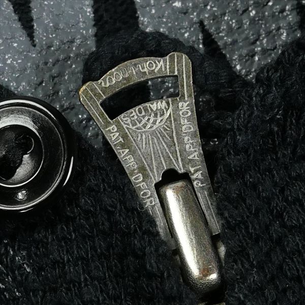 Size【M】 TENDERLOIN テンダーロイン MOSS STITCH ZIP UP JKT BLACK