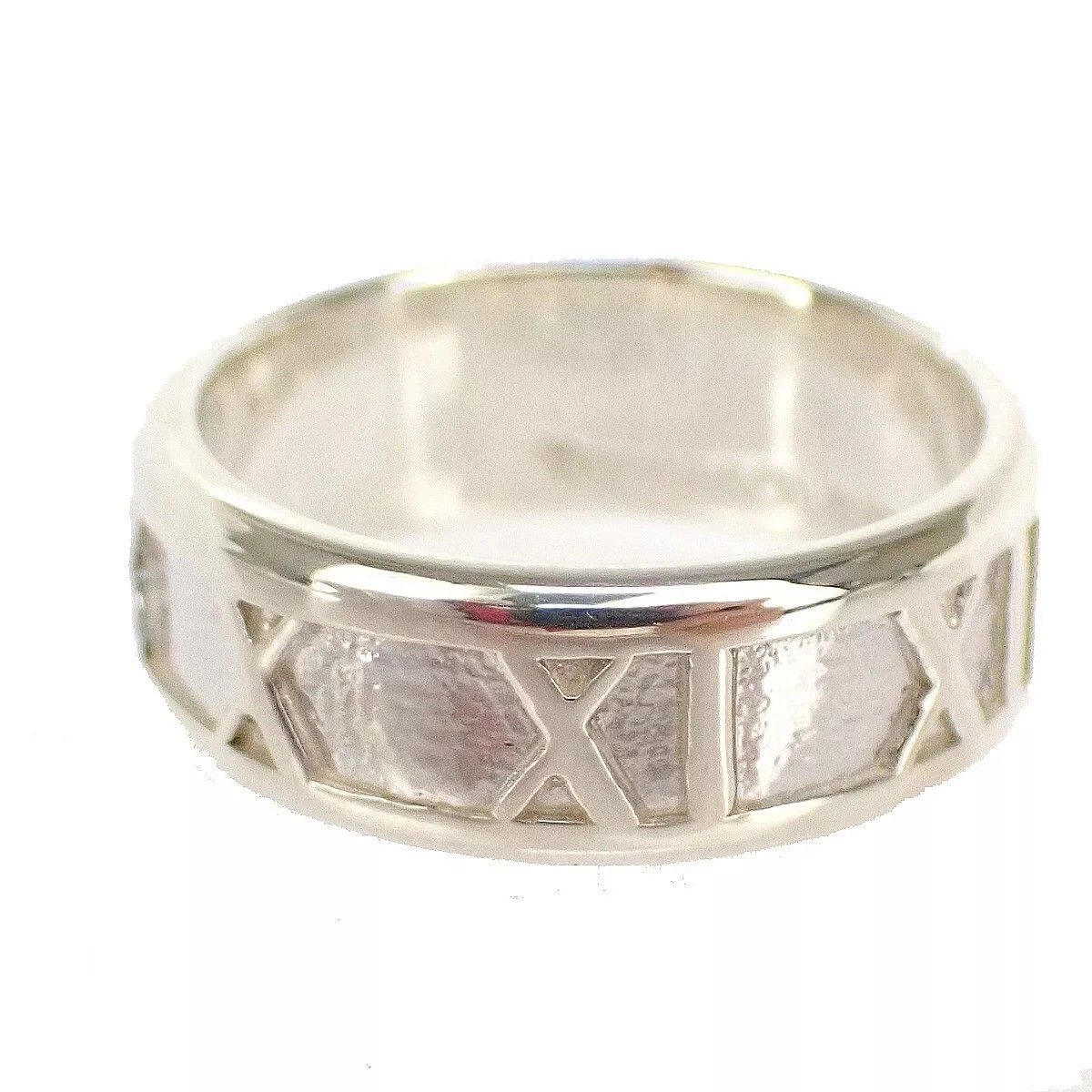 TIFFANY&Co ティファニー リング 9号 アトラス シルバー925 08BS108