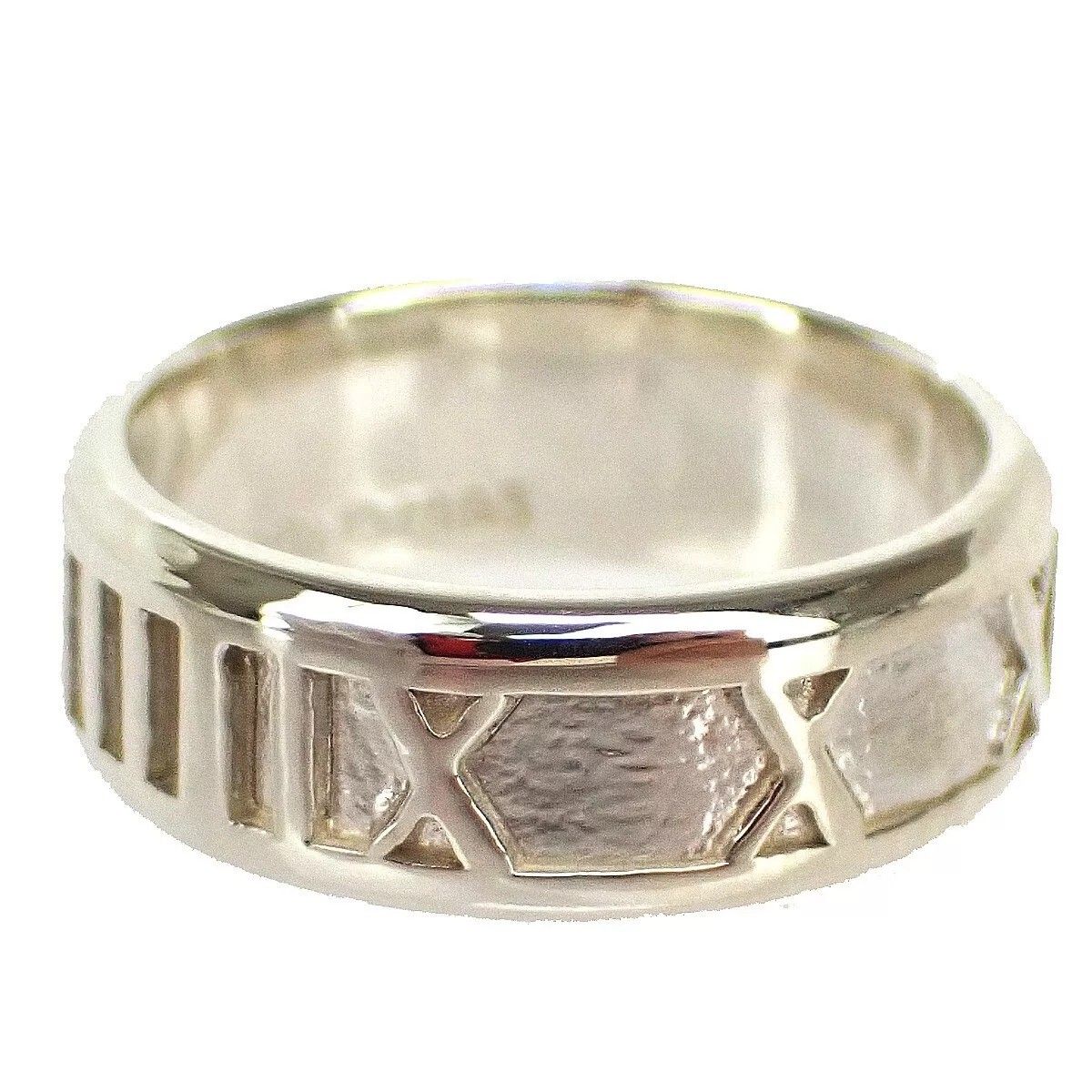 TIFFANY&Co ティファニー リング 9号 アトラス シルバー925 08BS108