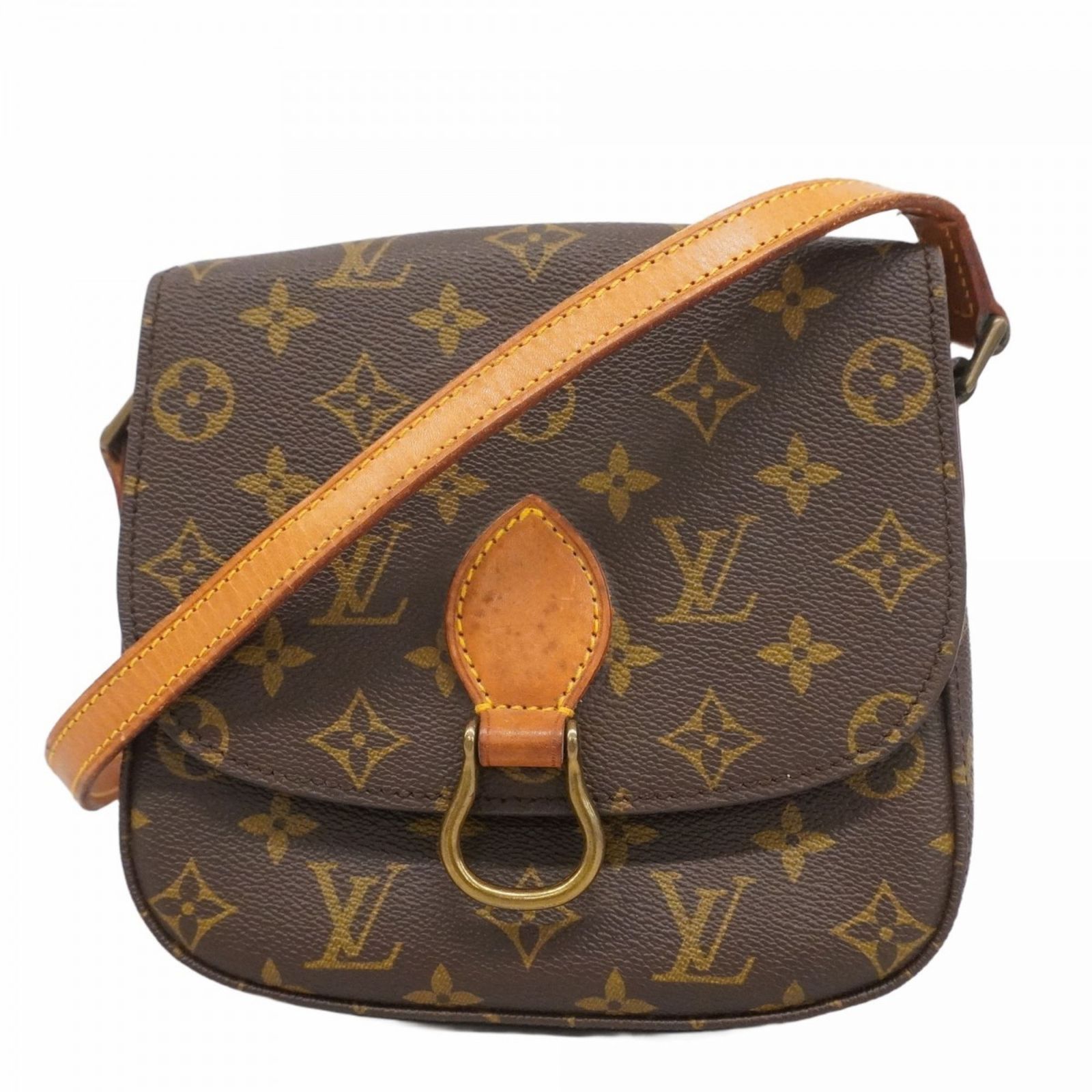 ルイ ヴィトン Louis Vuitton ショルダーバッグ モノグラム サンクルーMM M 51243 ブラウンレディース
