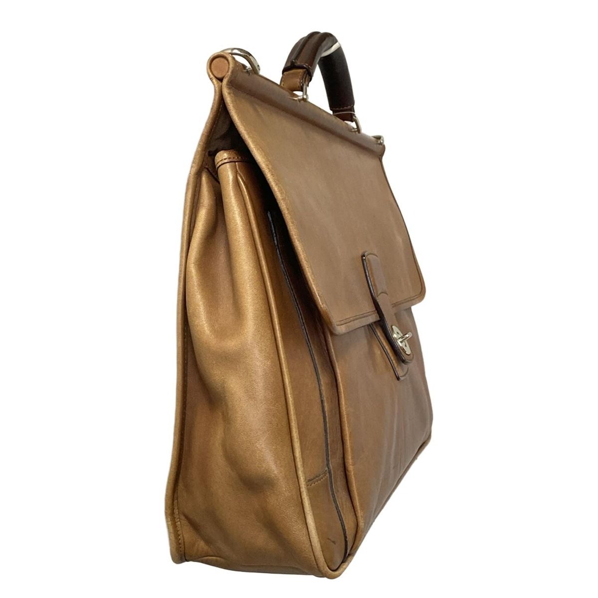 COACH コーチ ビジネスバッグ - F 06456 ブラウン レザー