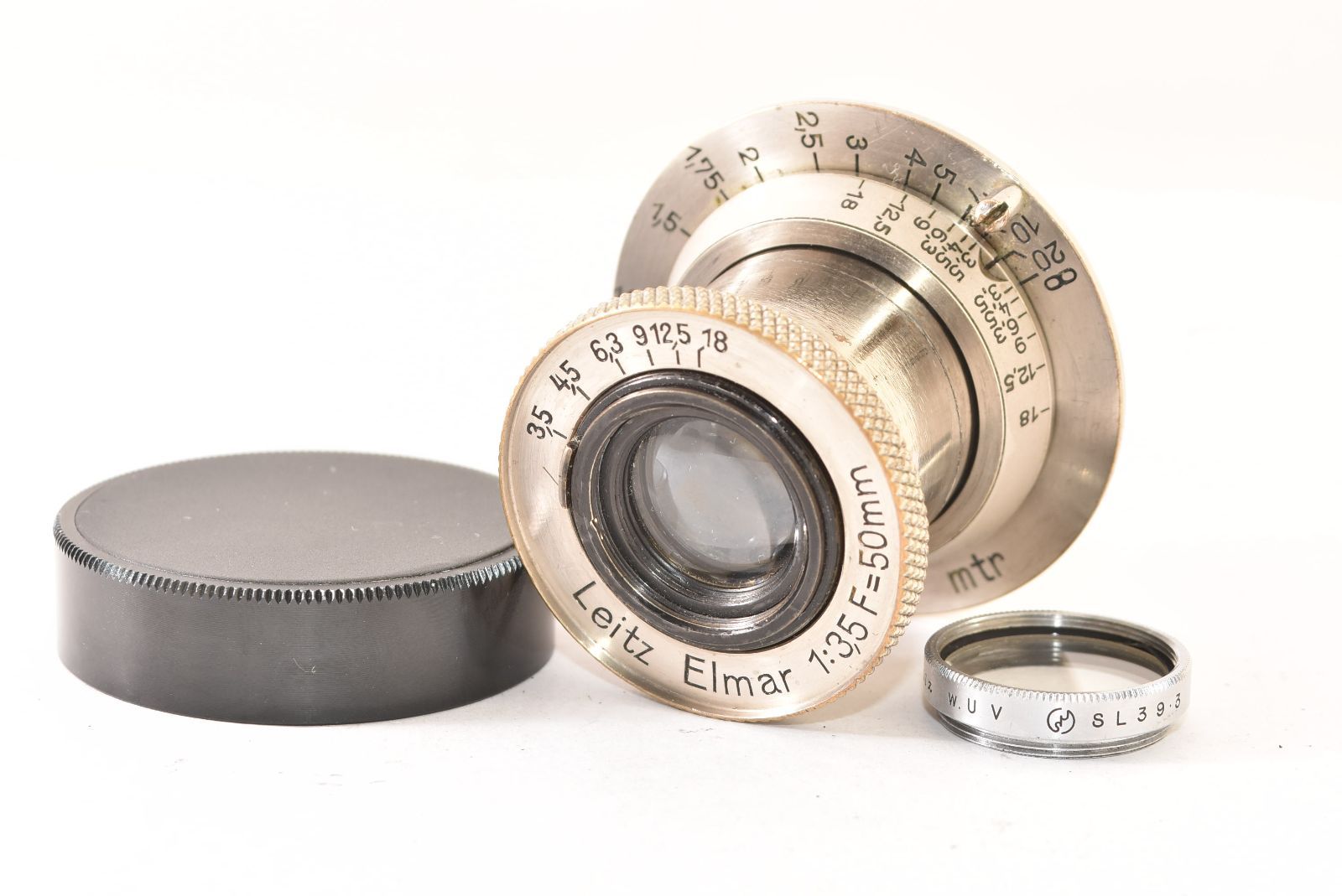 LEICA ライカ Leitz Elmar 50mm F3.5 L39 Leicaマウント ニッケル