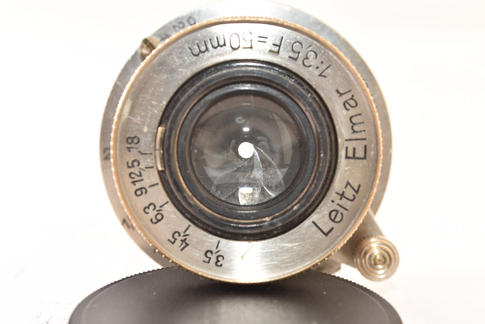 LEICA ライカ Leitz Elmar 50mm F3.5 L39 Leicaマウント ニッケル