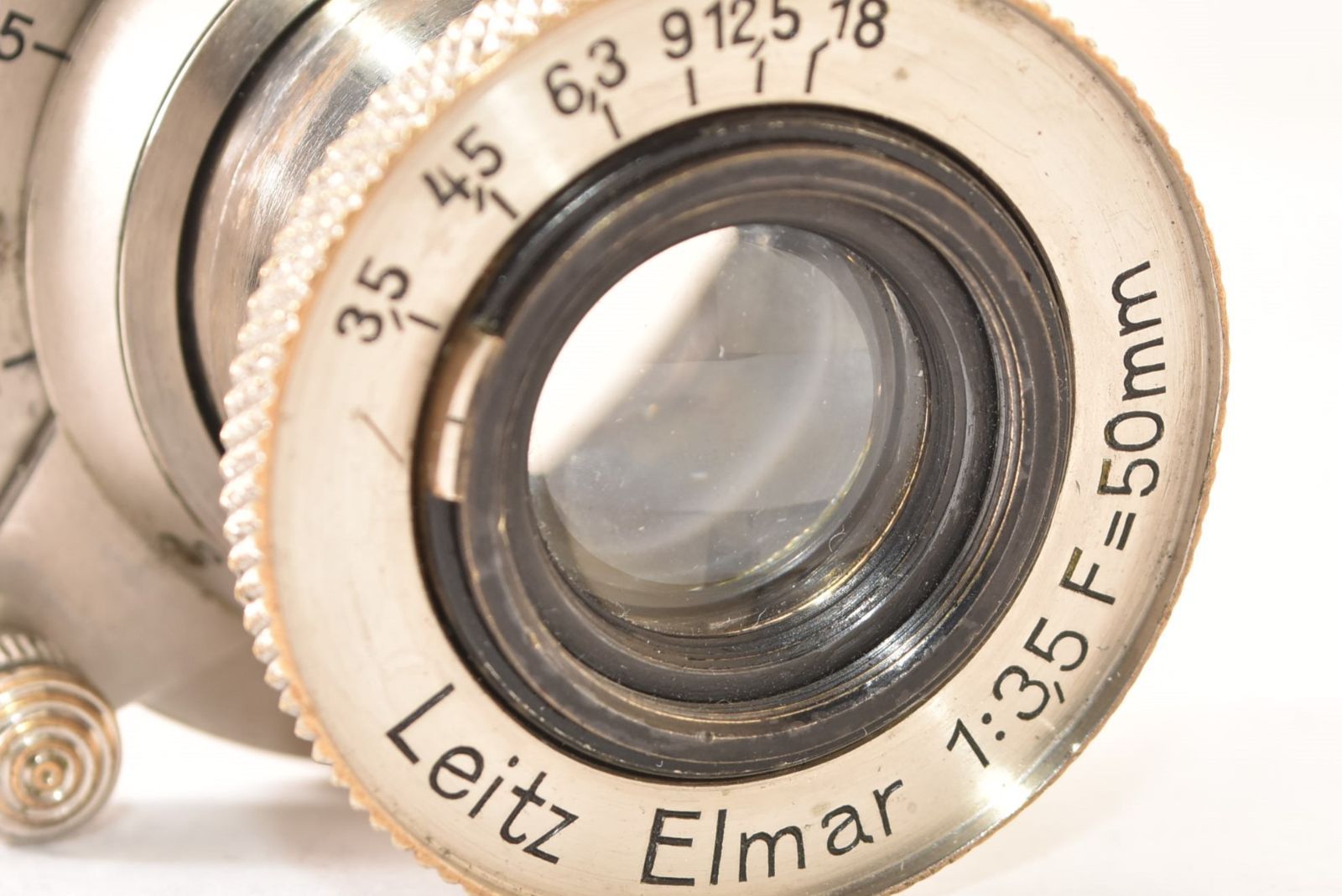 LEICA ライカ Leitz Elmar 50mm F3.5 L39 Leicaマウント ニッケル