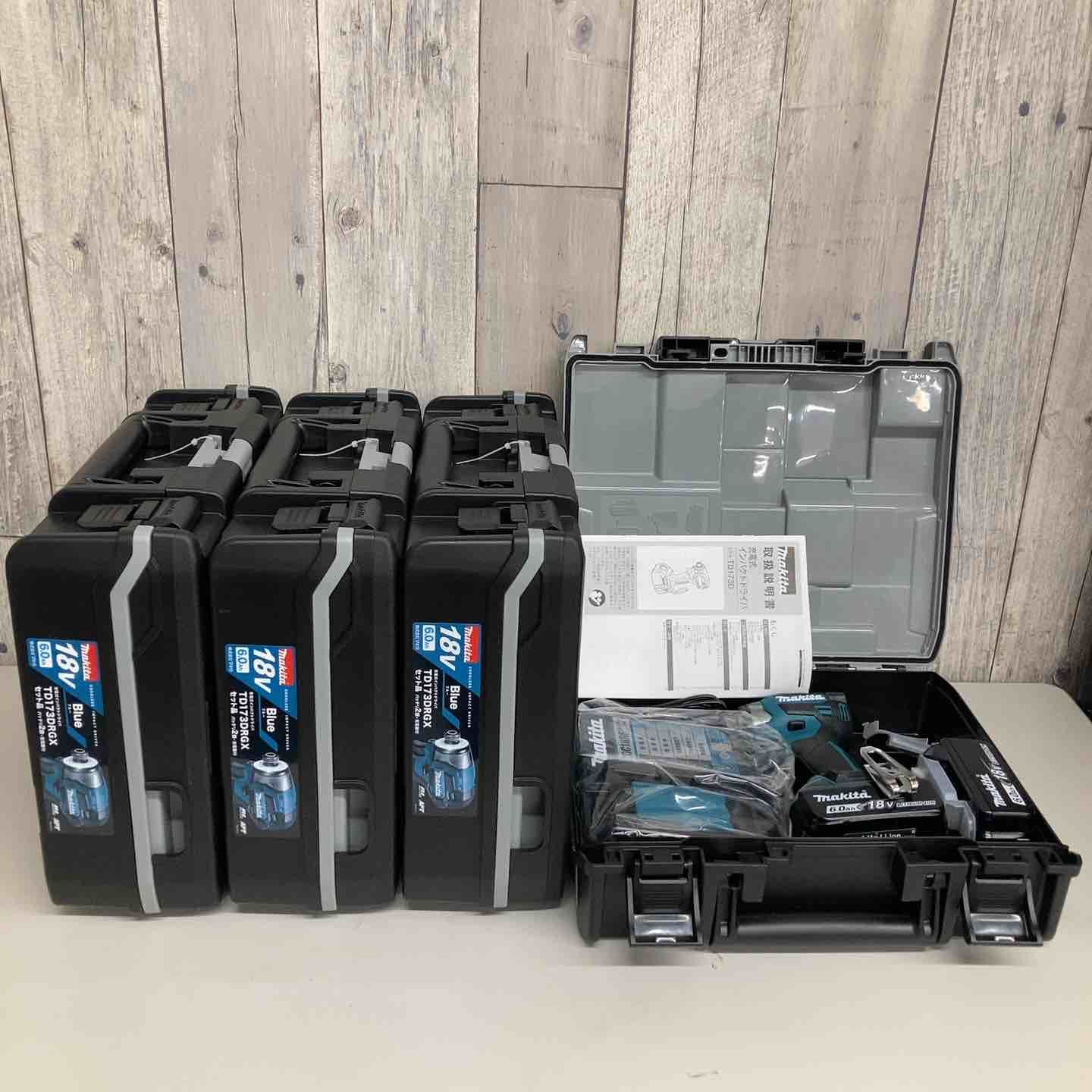  マキタ makita コードレス インパクトドライバー 4台 インパクト 青 ブルー 電動インパクトドライバー ドリル ドライバー レンチ